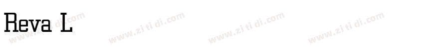Reva Light字体转换 Reva Light字体转换